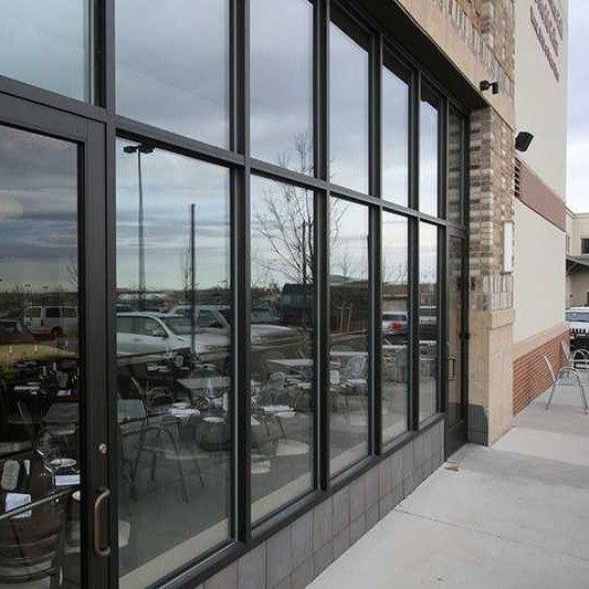 Commercial storefront window cleaning Lincoln NE